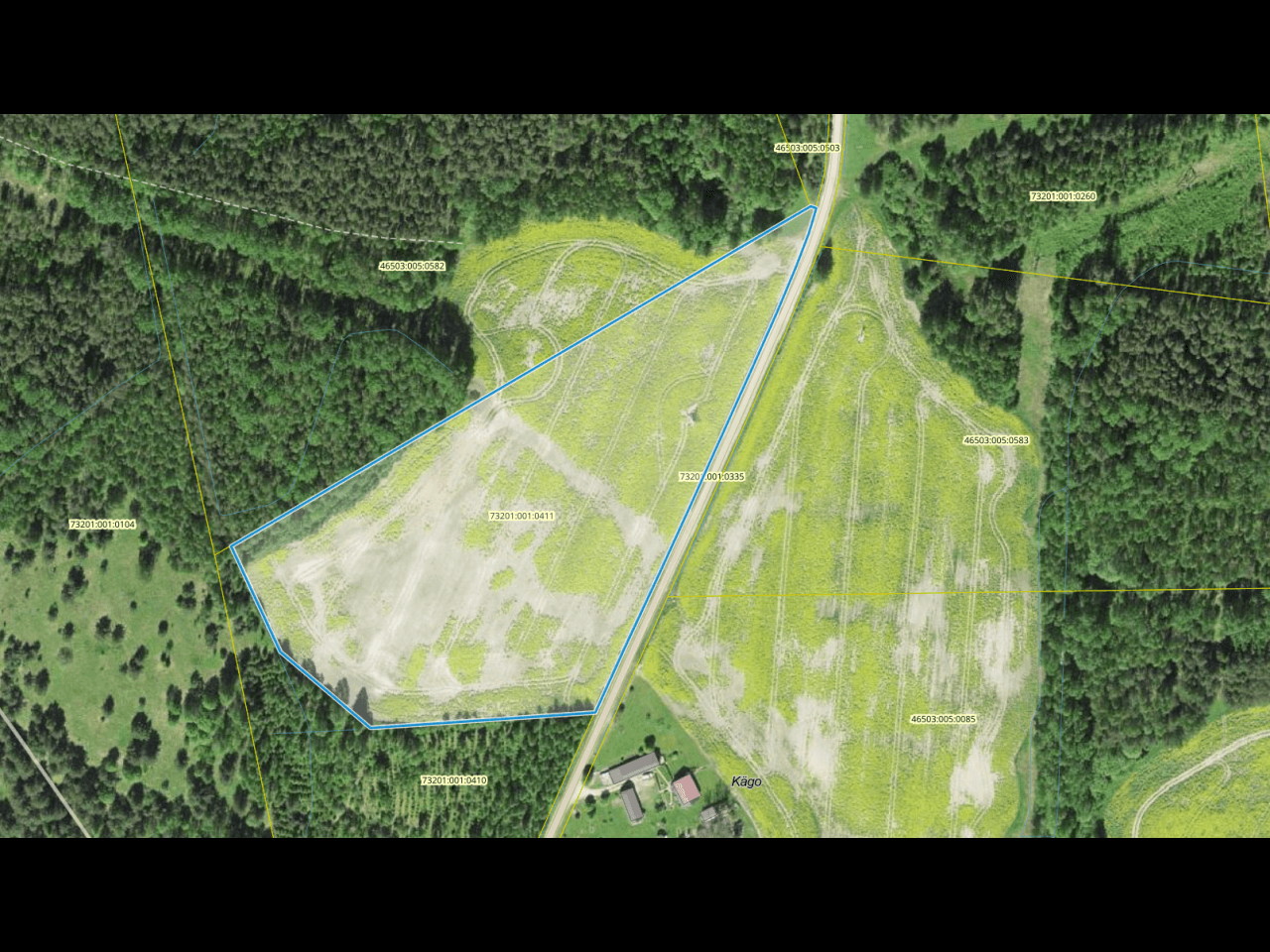 Maatulundusmaa Külapõllu, Järvepää küa, Setomaa vald