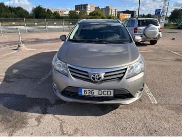 Sõiduk TOYOTA AVENSIS reg.märk 636DCD