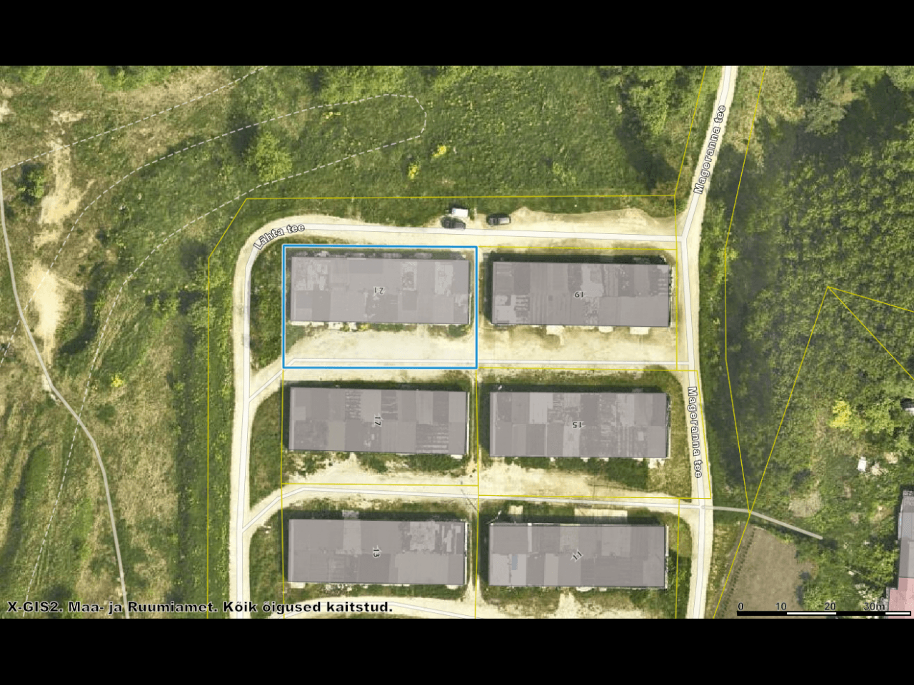 GARAAŽ KUNDA LINNAS (19,30 m2)