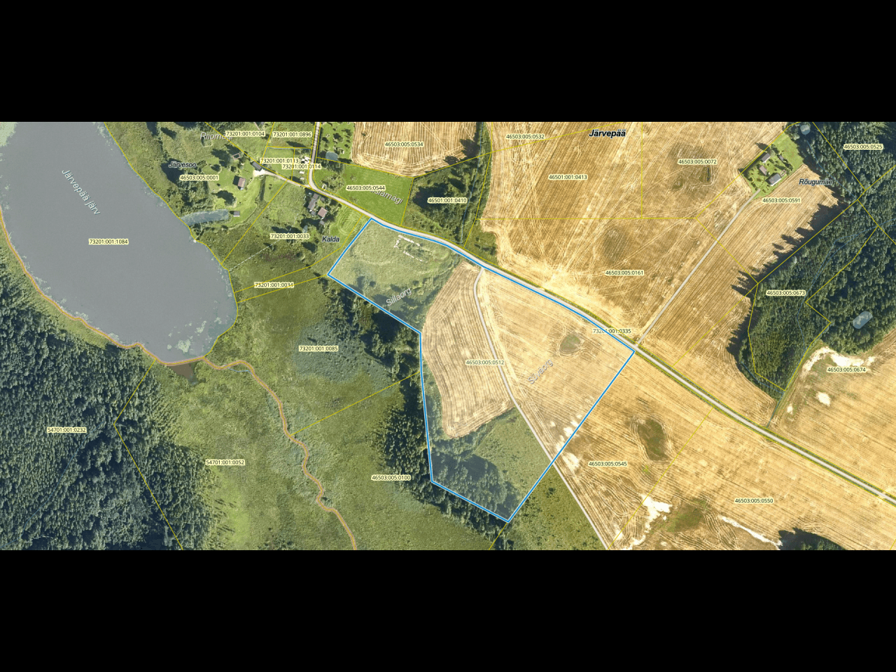 Maatulundusmaa Kiisla, Järvepää küla, Setomaa vald