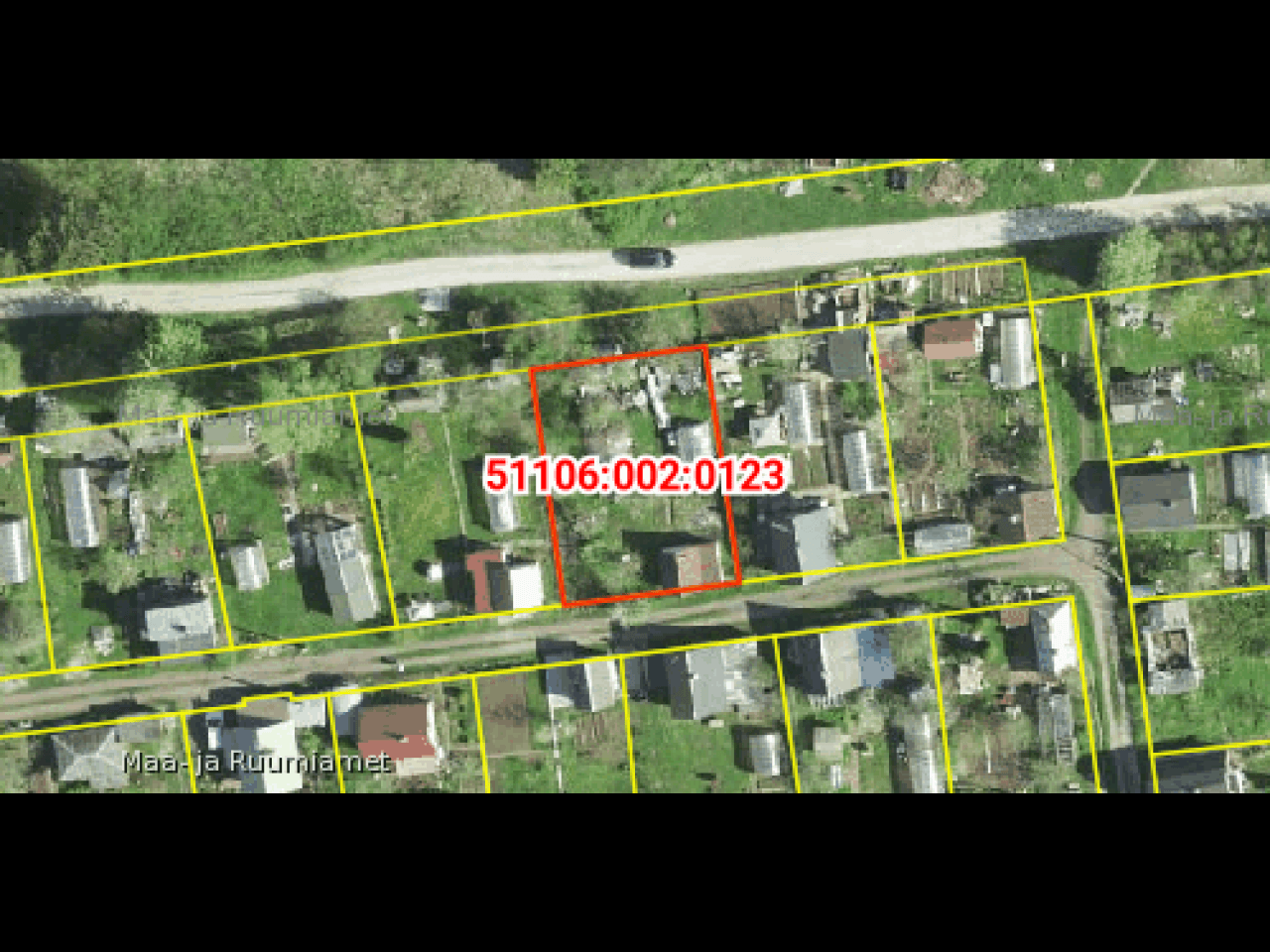 Hoonestusõigus kinnistule: Narva linn, Kähriku tn 6 (454 m2)